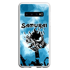 Чехол для Samsung Galaxy S10 с принтом SAMURAI KING 2077 в Тюмени, Силикон | Область печати: задняя сторона чехла, без боковых панелей | 2077 | cd projekt red | cyberpunk | cyberpunk 2077 | game | samurai | арт | будущее | видеоигра | игра | киберпанк | киберпанк 2077 | киборг | киборги