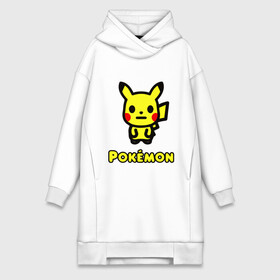 Платье-худи хлопок с принтом POKEMON   ПОКЕМОН в Тюмени,  |  | a bathing ape | bape | bape shark | bape sta | monkey | pikachu | pokemons | star | streetwear | бейп | горила | обезьянка | пикачу | покемоны. | стар | стритвеар | стритвир бренд | уличный стиль