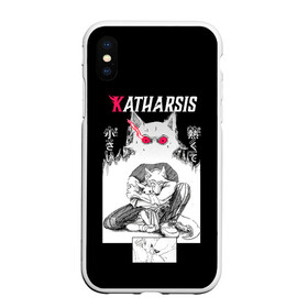 Чехол для iPhone XS Max матовый с принтом Katharsis Beastars в Тюмени, Силикон | Область печати: задняя сторона чехла, без боковых панелей | Тематика изображения на принте: anime | beastars | аниме | анимэ | биастарс | бистар | большой серый волк | легоси | хару