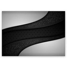 Поздравительная открытка с принтом 3D luxury style silver black в Тюмени, 100% бумага | плотность бумаги 280 г/м2, матовая, на обратной стороне линовка и место для марки
 | luxury | versace | vip | абстракция | версаче | вип | паттерн | роскошь | текстуры