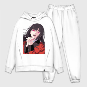 Мужской костюм хлопок OVERSIZE с принтом Kakegurui Yumeko в Тюмени,  |  | anime | girl | kakegurui | manga | yumeko | аниме | девушка | манга | юмеко