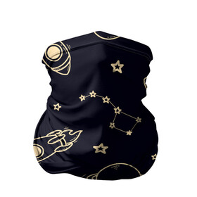 Бандана-труба 3D с принтом космос в Тюмени, 100% полиэстер, ткань с особыми свойствами — Activecool | плотность 150‒180 г/м2; хорошо тянется, но сохраняет форму | вселенная | звёздный путь | звёзды | космос | небо ночью | планеты | полёт | ракета | созвездие