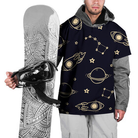 Накидка на куртку 3D с принтом космос в Тюмени, 100% полиэстер |  | вселенная | звёздный путь | звёзды | космос | небо ночью | планеты | полёт | ракета | созвездие