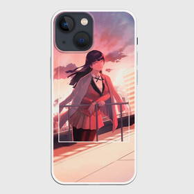 Чехол для iPhone 13 mini с принтом Kakegurui Yumeko Jabami art в Тюмени,  |  | anime | girl | jabami | kakegurui | manga | yumeko | аниме | арт | девушка | джабами | закат | какегуруи | манга | юмеко