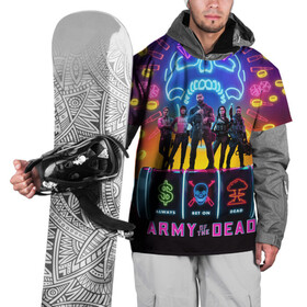 Накидка на куртку 3D с принтом Армия мертвецов Зака Снайдера в Тюмени, 100% полиэстер |  | army of the dead | money | neon | netflix | star | walking dead | zombie | актер | алмазы | армия мертвецов | деньги | доллары | дракс | дэйв батиста | звезда | зомби | казино | кости | кровь | лас вегас | монеты | неон | нетфликс