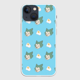 Чехол для iPhone 13 mini с принтом Legosi pattern в Тюмени,  |  | anime | beastars | аниме | анимэ | биастарс | бистар | большой серый волк | легоси | хару