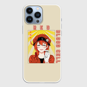 Чехол для iPhone 13 Pro Max с принтом Blood cell в Тюмени,  |  | ae3803 | anime | cells at work | u 1156 | аниме | анимэ | клетки за работой | цэлс эт ворк