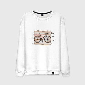 Мужской свитшот хлопок с принтом Схема Анатомия Велосипеда в Тюмени, 100% хлопок |  | Тематика изображения на принте: anatomy | bicycle | bike | mountain bike | scheme | байк | бикукле | велик | горный велосипед | инженерная схема | как устроен велосипед | состав | строение | устройство велосипеда | чертёж | чертежи