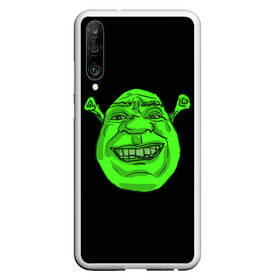 Чехол для Honor P30 с принтом Shreks Face в Тюмени, Силикон | Область печати: задняя сторона чехла, без боковых панелей | donkey | fiona | gonna | is | life | love | me | once | roll | shrek | somebody | the | told | world | артур | в | гарольд | дракон | жизнь | кот | лорд | любовь | мем | мерлин | огр | осел | пиноккио | пряник | сапогах | фаркуад | фиона | чарм