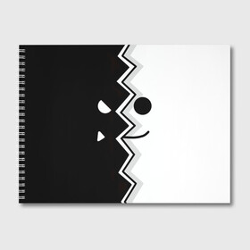 Альбом для рисования с принтом Geometry Dash | Fondo в Тюмени, 100% бумага
 | матовая бумага, плотность 200 мг. | Тематика изображения на принте: dash | fondo | geometry | геометри | геометридаш | даш