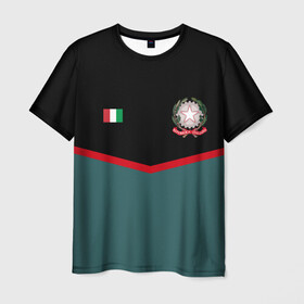 Мужская футболка 3D с принтом ФОРМА ИТАЛИИ | ФУТБОЛ ИТАЛИЯ в Тюмени, 100% полиэфир | прямой крой, круглый вырез горловины, длина до линии бедер | italy | made in italy | герб италии | герб италия | италия | италия герб | италия флаг | италия форма | италия футбол | сделано в италии | флаг италии | флаг италия | форма италии | форма италия