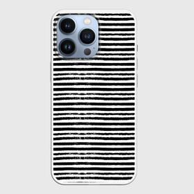 Чехол для iPhone 13 Pro с принтом OLD BOY в Тюмени,  |  | lines | линии | полосы | тельняшка | черно белое