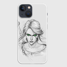 Чехол для iPhone 13 mini с принтом Цири в Тюмени,  |  | witcher | ведьмак | ведьмачка | дикая охота | трисс | цири