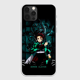 Чехол для iPhone 12 Pro с принтом Demon Slayer: Kimetsu no Yaiba в Тюмени, силикон | область печати: задняя сторона чехла, без боковых панелей | demon slayer | kamado | kimetsu no yaiba | nezuko | tanjiro | аниме | гию томиока | зеницу агацума | иноске хашибира | камадо | клинок | корзинная девочка | манга | музан кибуцуджи | незуко | рассекающий демонов | танджиро