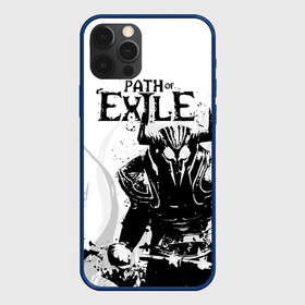 Чехол для iPhone 12 Pro с принтом PATCH OF EXILE WARRIOR в Тюмени, силикон | область печати: задняя сторона чехла, без боковых панелей | dota | game | path of exile | войн | дота | игра | ммо | монстр | патч оф экзайл | рыцарь