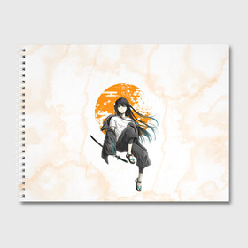 Альбом для рисования с принтом Муичиро Токито Kimetsu no Yaiba в Тюмени, 100% бумага
 | матовая бумага, плотность 200 мг. | Тематика изображения на принте: demon slayer | kamado | kimetsu no yaiba | nezuko | tanjiro | аниме | гию томиока | зеницу агацума | иноске хашибира | камадо | клинок | корзинная девочка | манга | музан кибуцуджи | незуко | рассекающий демонов | танджиро