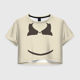 Женская футболка Crop-top 3D с принтом Shrek Outfit в Тюмени, 100% полиэстер | круглая горловина, длина футболки до линии талии, рукава с отворотами | charming | donkey | fiona | forever | gonna | is | me | once | pinocchio | roll | shrek | somebody | the | told | world | артур | в | гарольд | дракон | кот | лорд | мерлин | навсегда | огр | осел | пиноккио | пряник | сапогах | фаркуад | фиона