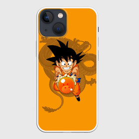 Чехол для iPhone 13 mini с принтом Kid Goku в Тюмени,  |  | anime | dragon ball | аниме | анимэ | драгон бал | дрэгон бол | жемчуг дракона