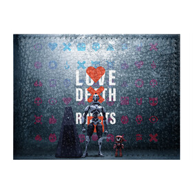 Обложка для студенческого билета с принтом Любовь смерть и роботы в Тюмени, натуральная кожа | Размер: 11*8 см; Печать на всей внешней стороне | love | lovedeathandrobots | loverobot | robot