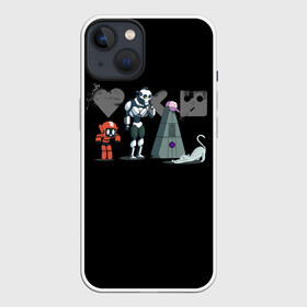 Чехол для iPhone 13 с принтом Любовь, Смерть  Роботы в Тюмени,  |  | cat | cats | death | logo | love | netflix | robots | анимация | кино | кот | кошка | лого | любовь | нетфликс | роботы | сериал