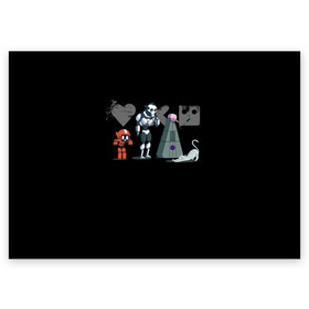 Поздравительная открытка с принтом Любовь, Смерть & Роботы в Тюмени, 100% бумага | плотность бумаги 280 г/м2, матовая, на обратной стороне линовка и место для марки
 | Тематика изображения на принте: cat | cats | death | logo | love | netflix | robots | анимация | кино | кот | кошка | лого | любовь | нетфликс | роботы | сериал