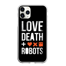 Чехол для iPhone 11 Pro матовый с принтом Love Death + Robots в Тюмени, Силикон |  | Тематика изображения на принте: death | ldr | logo | love | netflix | robots | smile | анимация | кино | лого | лср | любовь | нетфликс | роботы | сериал | смайл | смайлик