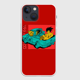 Чехол для iPhone 13 mini с принтом Old Dragon Ball в Тюмени,  |  | Тематика изображения на принте: anime | dragon ball | аниме | анимэ | драгон бал | дрэгон бол | жемчуг дракона