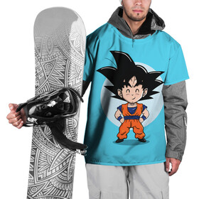 Накидка на куртку 3D с принтом Sweet Goku в Тюмени, 100% полиэстер |  | anime | dragon ball | аниме | анимэ | драгон бал | дрэгон бол | жемчуг дракона