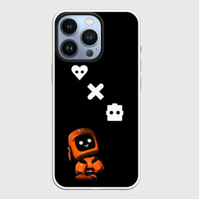 Чехол для iPhone 13 Pro с принтом Милый робот в Тюмени,  |  | Тематика изображения на принте: netflix | любовь | роботы | сериал