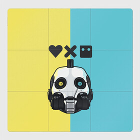 Магнитный плакат 3Х3 с принтом XBOT 4000 | Love, Death and Robots (Z) в Тюмени, Полимерный материал с магнитным слоем | 9 деталей размером 9*9 см | Тематика изображения на принте: death | love | love death robots | netflix | robots | vedeathrobots | xbot 4000 | любовь | нетфликс | роботы | сериал | сериалы