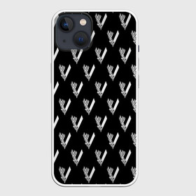 Чехол для iPhone 13 с принтом Викинги Лого Паттерн | Vikings Pattern (Z) в Тюмени,  |  | bjorn | floki | lodbrok | normann | ragnar | ragnarr | viking | vikingar | vikingene | vikinger | vikings | бьёрн | вальгала | вальгалла | вальхала | вальхалла | варяги | викинг | викинги | конанг | конунг | лагерта | лодброк | норман | рагнар