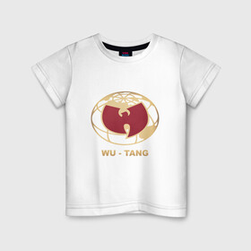 Детская футболка хлопок с принтом Wu-Tang World в Тюмени, 100% хлопок | круглый вырез горловины, полуприлегающий силуэт, длина до линии бедер | black | hiphop | method man | music | new york | nyc | odb | old school | rap | rza | wu tang clan | wutang | ву тэнг | граффити | микрофон | музыка | нью йорк | рэп | рэпер | хипхоп