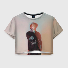 Женская футболка Crop-top 3D с принтом SODA LUV в Тюмени, 100% полиэстер | круглая горловина, длина футболки до линии талии, рукава с отворотами | soda luv | sodaluv | репер | репер soda | содалав