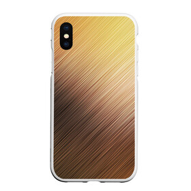 Чехол для iPhone XS Max матовый с принтом Texture. Sun Glare в Тюмени, Силикон | Область печати: задняя сторона чехла, без боковых панелей | Тематика изображения на принте: background | dark | gold | gradient | light | lines | paints | ripples | sun | sunny | texture | waves | white | белый | волны | градиент | золото | линии | полосы | пятна | пятно | рябь | светлый | солнечные | солнечный | солнце | текстура | темная