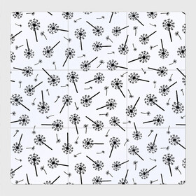 Магнитный плакат 3Х3 с принтом Призрачные одуванчики в Тюмени, Полимерный материал с магнитным слоем | 9 деталей размером 9*9 см | Тематика изображения на принте: black and white | casual | dandelion | flowers | fly | minimalism | nature | pattern | spring | summer | весна | девушкам | летающие | лето | минимализм | монохром | одуванчики | паттерн | повседневный | поляна | природа | пух | растения | тексту