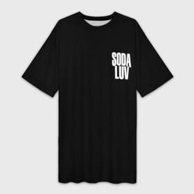 Платье-футболка 3D с принтом Репер   SODA LUV в Тюмени,  |  | rap | rapper | soda luv | st. petersburg | vladislav terentyuk | владислав терентюк | репер | рэп | рэп исполнитель | санкт петербург