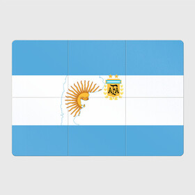 Магнитный плакат 3Х2 с принтом Сборная Аргентины в Тюмени, Полимерный материал с магнитным слоем | 6 деталей размером 9*9 см | goal24 | аргентина | барселона | дибала | игуаин | икарди | лионель месси | месси | месси аргентина | сборная аргентины | спорт | футбол | чемпионат мира | чм