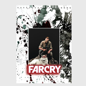 Скетчбук с принтом FARCRY WOLF в Тюмени, 100% бумага
 | 48 листов, плотность листов — 100 г/м2, плотность картонной обложки — 250 г/м2. Листы скреплены сверху удобной пружинной спиралью | far cry | far cry 5 | far cry new dawn | far cry primal | farcry | fc 5 | fc5 | game | new dawn | primal | игры | постапокалипсис | фар край | фар край 5