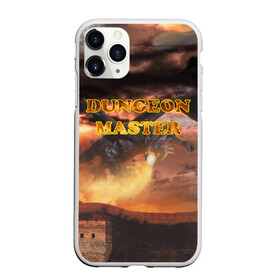 Чехол для iPhone 11 Pro матовый с принтом Dungeon Master в Тюмени, Силикон |  | dd | dnd | dungeon master | dungeons and dragons | мастер подземелий