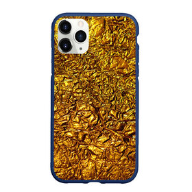 Чехол для iPhone 11 Pro Max матовый с принтом Сусальное золото в Тюмени, Силикон |  | Тематика изображения на принте: gold | золото | золотой | мятая | сусальное | фольга