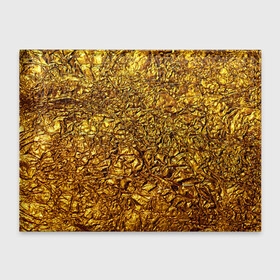 Обложка для студенческого билета с принтом Сусальное золото в Тюмени, натуральная кожа | Размер: 11*8 см; Печать на всей внешней стороне | Тематика изображения на принте: gold | золото | золотой | мятая | сусальное | фольга