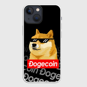Чехол для iPhone 13 mini с принтом DOGECOIN   DOGE   ДОГИКОИН в Тюмени,  |  | Тематика изображения на принте: crypto | cryptocurrency | doge | dogecoin | elon mask | trading | биржа криптовалют | доги | догикоин | илон маск | криптовалюта | мем | трейдинг.