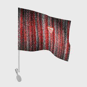 Флаг для автомобиля с принтом Sevilla в Тюмени, 100% полиэстер | Размер: 30*21 см | bono | diego carlos | fernando | football | goal | gol | goles | highlights | kounde | laliga | laliga santander | liga | luuk de jong | ocampos | rakitic | resumen | sevilla | suso