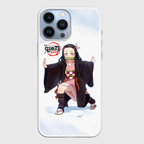 Чехол для iPhone 13 Pro Max с принтом Nezuko Kamado Kimetsu no Yaiba в Тюмени,  |  | Тематика изображения на принте: demon slayer | kamado | kimetsu no yaiba | nezuko | tanjiro | аниме | гию томиока | зеницу агацума | иноске хашибира | камадо | клинок | корзинная девочка | манга | музан кибуцуджи | незуко | рассекающий демонов | танджиро