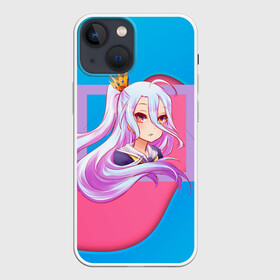 Чехол для iPhone 13 mini с принтом Sweet Shiro в Тюмени,  |  | anime | no game no life | аниме | анимэ | без игры жизни нет | пустые | сиро | сора