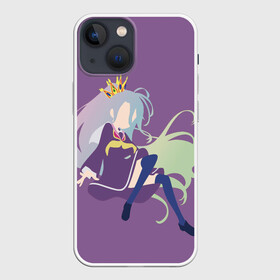 Чехол для iPhone 13 mini с принтом Широ арт в Тюмени,  |  | anime | no game no life | аниме | анимэ | без игры жизни нет | пустые | сиро | сора