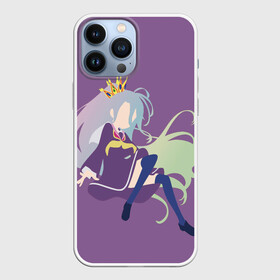 Чехол для iPhone 13 Pro Max с принтом Широ арт в Тюмени,  |  | anime | no game no life | аниме | анимэ | без игры жизни нет | пустые | сиро | сора