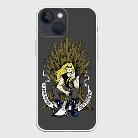 Чехол для iPhone 13 mini с принтом Skwisgaar Skwigelf в Тюмени,  |  | dethklok | metalocalypse | апокалипсис | вильям мердерфэйс | металл | металлапокалипсис | мульт | мультфильм | пиклз | рок группа | сквизгаард эксплоужен | токи вортуз