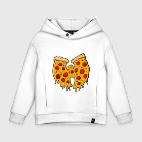 Детское худи Oversize хлопок с принтом Wu-Tang Pizza в Тюмени, френч-терри — 70% хлопок, 30% полиэстер. Мягкий теплый начес внутри —100% хлопок | боковые карманы, эластичные манжеты и нижняя кромка, капюшон на магнитной кнопке | black | hiphop | method man | music | new york | nyc | odb | old school | pizza | rap | rza | wu tang clan | wutang | ву тэнг | граффити | микрофон | музыка | нью йорк | пицца | рэп | рэпер | хипхоп