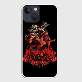 Чехол для iPhone 13 mini с принтом Dethklok concert в Тюмени,  |  | dethklok | metalocalypse | апокалипсис | вильям мердерфэйс | металл | металлапокалипсис | мульт | мультфильм | пиклз | рок группа | сквизгаард эксплоужен | токи вортуз